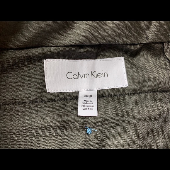 Calvin Klein Men's Slim Stretch Blue Gray 31x30 - Picture 4 of 6